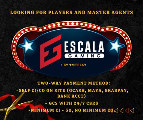 escala gaming log in